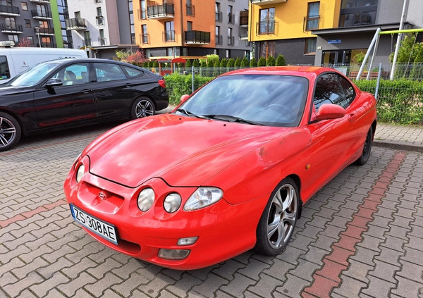 Hyundai Coupe cena 3999 przebieg: 188000, rok produkcji 1999 z Szczecin małe 781